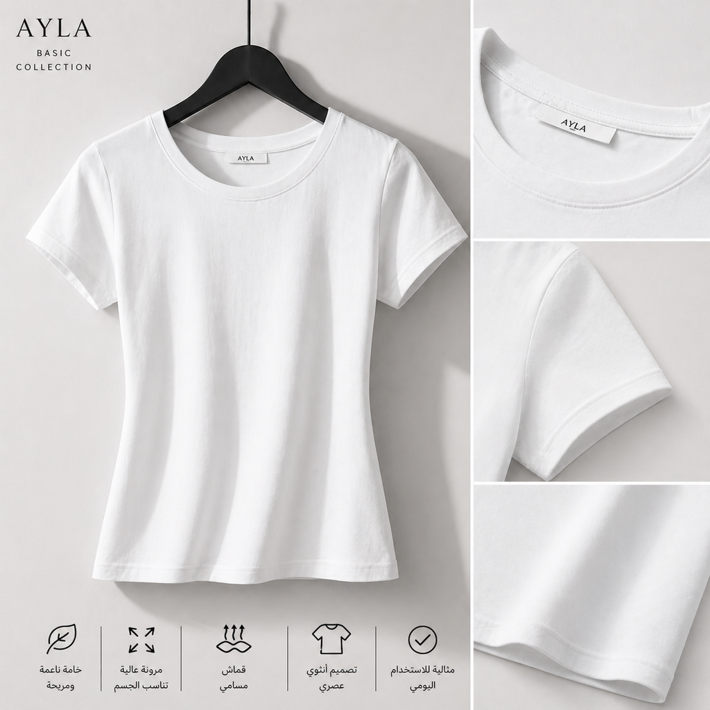 Basic Short Sleeve T-Shirt