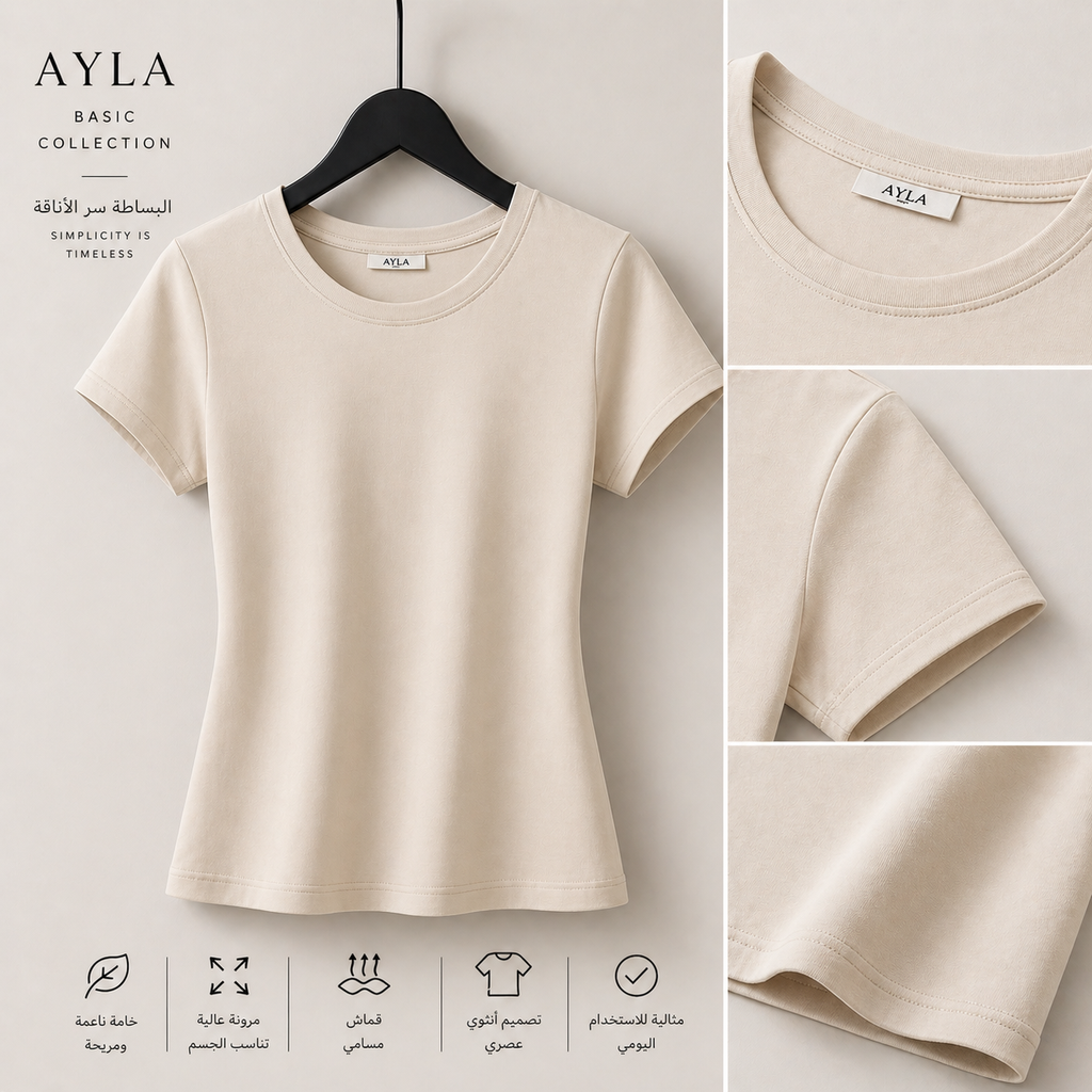 Basic Short Sleeve T-Shirt
